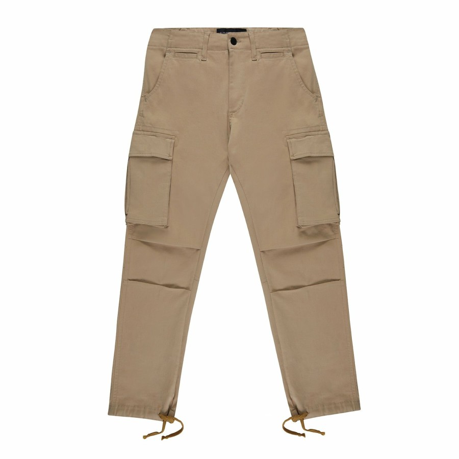 Mens Criminal Damage Cargos | Army Pants - Stone • Simplemenclothe